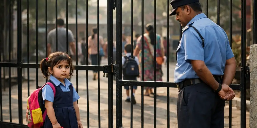Nursery Child Denied Entry