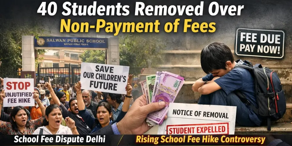 School Removed 40 Students for Non-Payment of Fees